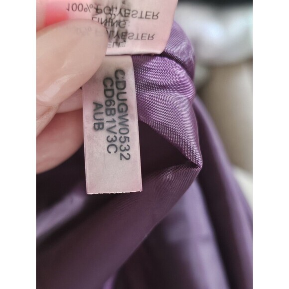 Calvin Klein Women's Purple Formal Maxi Dress Size Small - Picture 13 of 13